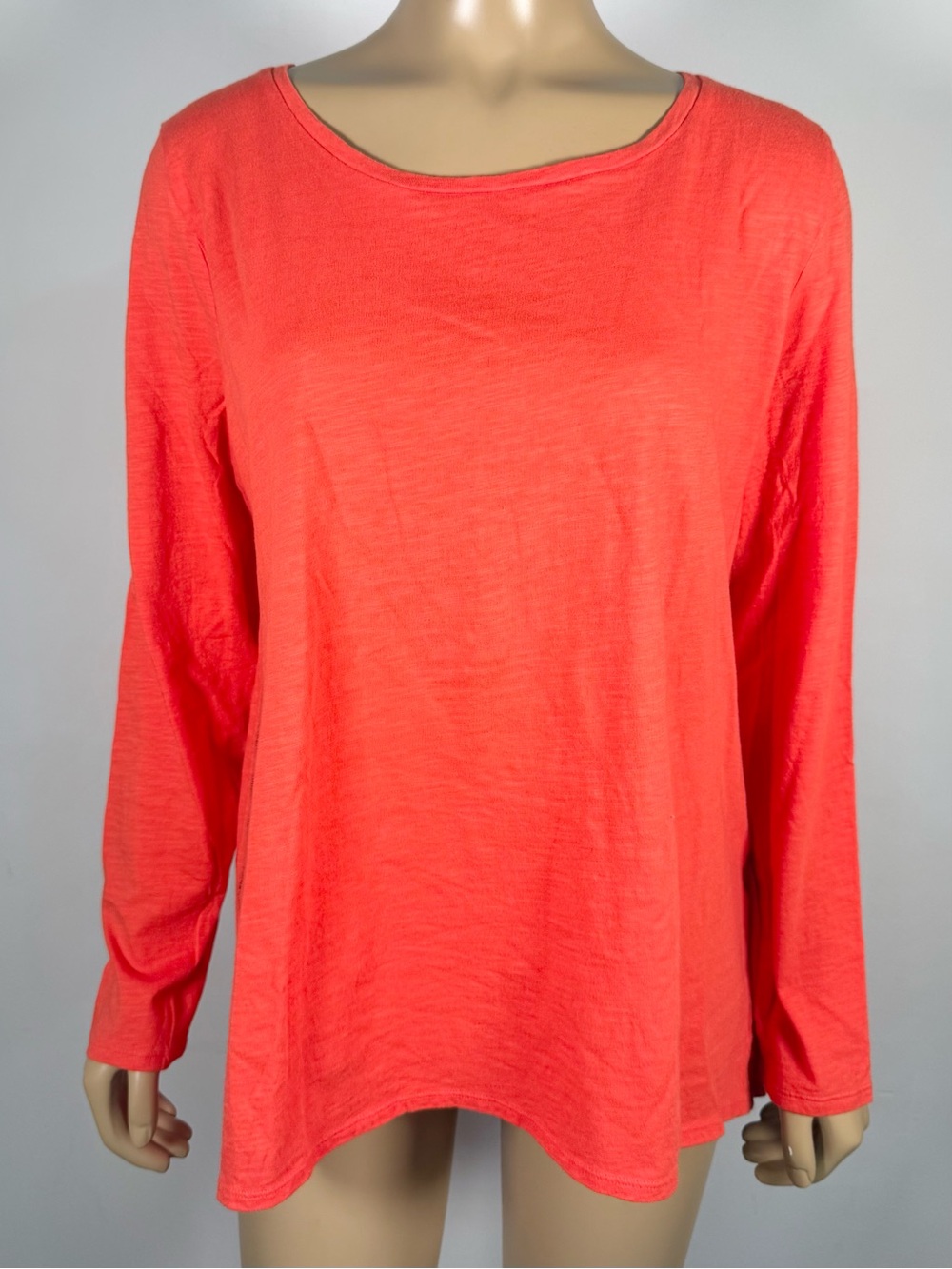 Eileen Fisher Women’s Size Large 100% Organic Cotton Slub Top